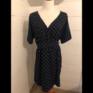 Ann Taylor Crepe Wrap Dress